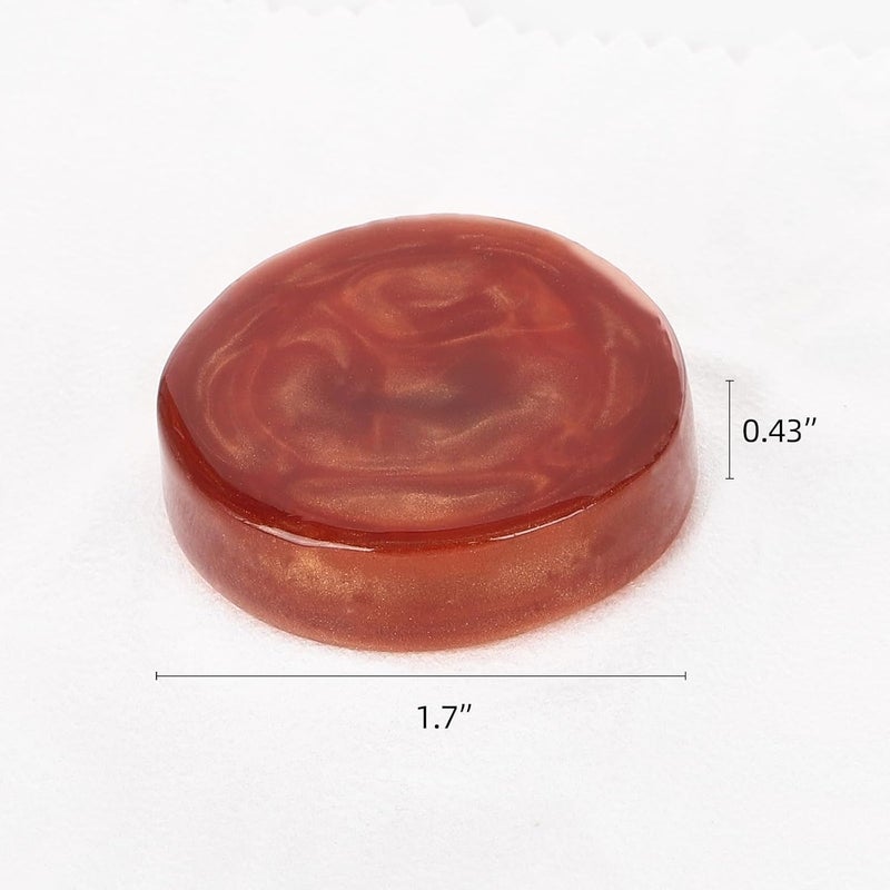 Ohlove Violin Rosin 2 Pack Light Low Dust Natural Rosin for Violin Viola Cello Bows (Red) - Image 4